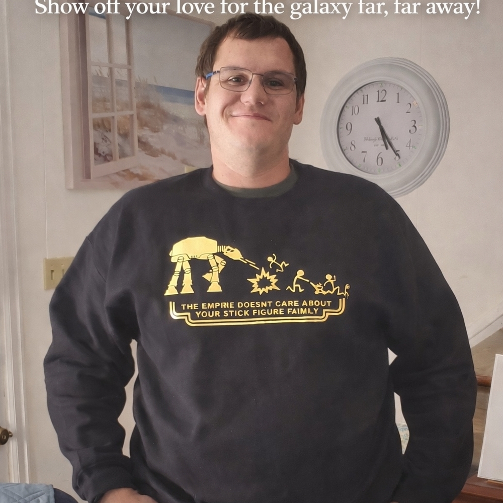 Men's Black Star Wars Sweater